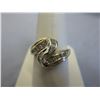 Image 1 : 14KT Yellow Gold Diamond Cocktail Ring