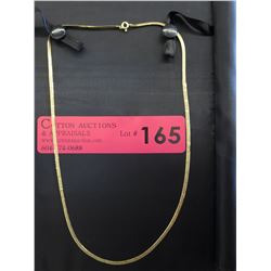18KT Italian Yellow Gold Necklace