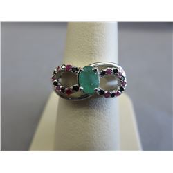 Sterling Silver Infinity style Ring