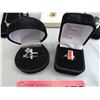 Image 2 : 4 Sterling Silver rings & 1 Pendant