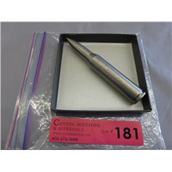 4 Troy oz. - .999 Fine Titanium 50 Caliber Bullet