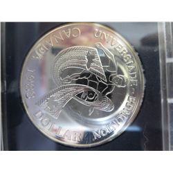 3 x 1988 Canada 50% Silver Proof Dollars