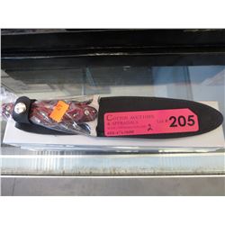 2 New knives in sheaths - 4.5" blades
