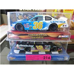2x 1:24 Scale model die cast replica stock cars