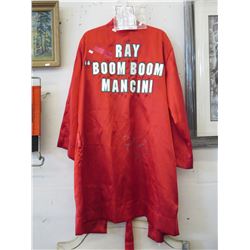 Signed Ray "Boom Boom" Mancini Boxing Robe
