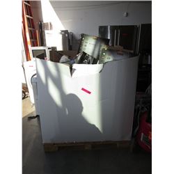 Skid of assorted goods