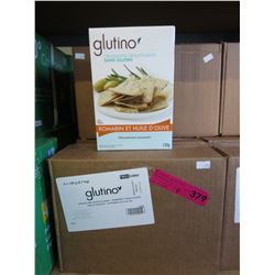 4 Cases of Glutino - gluten free crackers