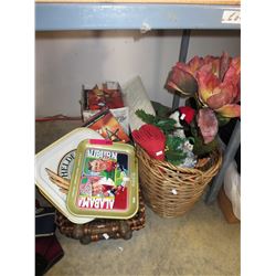 Coca-Cola trays & other household items