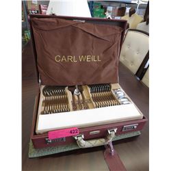 NEW - 78 Piece Carl Weill stainless steel cutlery