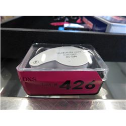 NEW - Illuminated jeweler's loupe