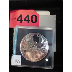 1986 Canadian Silver dollar - uncirculated