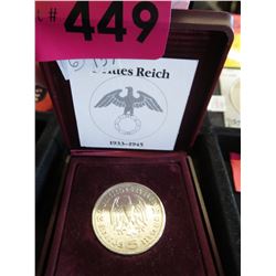 German 5 Reichmark Coin in Case