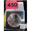 Image 1 : 1996 Canadian BU Silver Dollar in case
