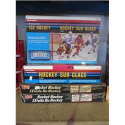 4 Battery operated hockey games