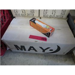 2 Cases of new compact fluorescent bulbs