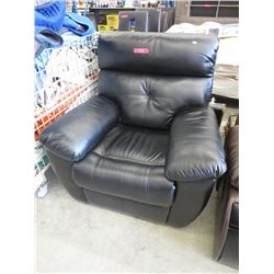 NEW - Electric Recliner-Black Leather