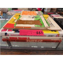 5 Vintage cartoon books