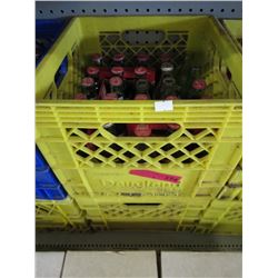 2 Milk crates of soft drink bottles