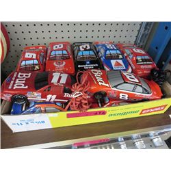 Stock car telephones & pencil boxes