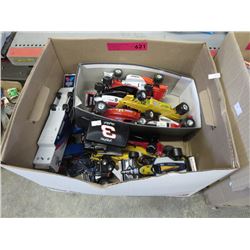 Scale model race cars