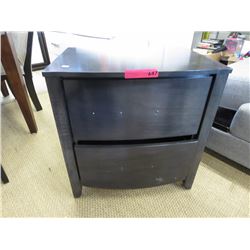 NEW-Brown Bedside Table.