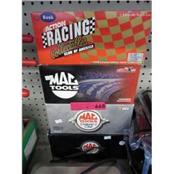 4 x 1:24 Scale model stock car replicas