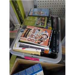 30 DVDs - approximate count.