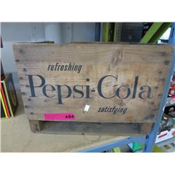Wood Pepsi-Cola crate