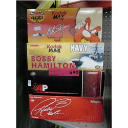 4 Scale model NASCAR stock cars