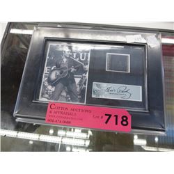 Special Edition Elvis Presley Film Cell