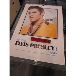 Official 1986 Elvis Presley Calendar