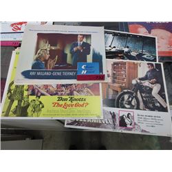16 Vintage Movie lobby cards