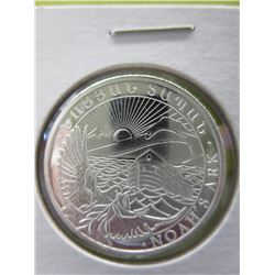 1/2 Troy oz. -  .999 Silver 200 Dram Armenian coin