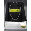 Image 2 : Diamond Omega link style chain necklace set