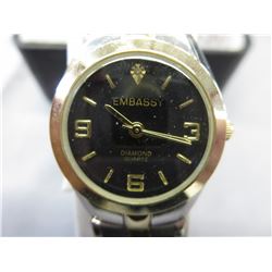 New silver & gold Embassy watch