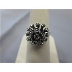 Estate Sparkle ring set with Marcasite