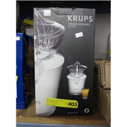 Krups citrus press