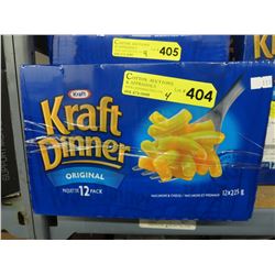 4 Cases of Kraft Dinner Original