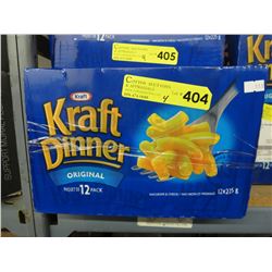 4 Cases of Kraft Dinner Original