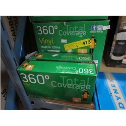 2 Cases of new vinyl gloves - Small