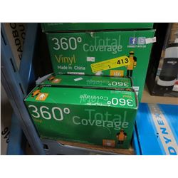 2 Cases of new vinyl gloves - Small