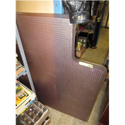 2 Desk chair mats - used