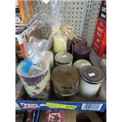 10 New candles - most are 3-4" pillars