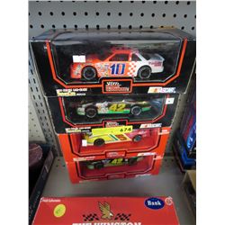 4 Scale model NASCAR replicas