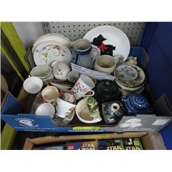 Large quantity of vintage pottery and china
