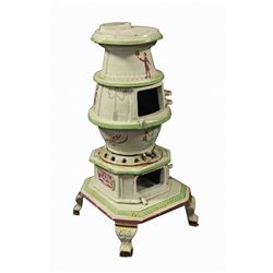 Walt Disney hand-painted and hand crafted “Lilly Belle” miniature pot belly stove.