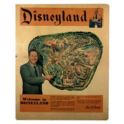 Disneyland Pre-Opening Los Angeles Times news supplement July 15, 1955.