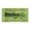 Image 1 : Opening day press preview ticket.