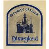 Image 1 : Original Disneyland security guard patch design.