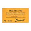 Image 1 : First year complimentary press pass.